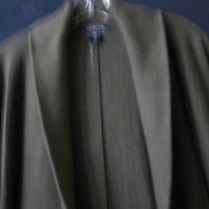 Lands' End Women's open front  sweater, Forest Moss,  NWOT